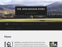 Tablet Screenshot of johnbuchanstory.co.uk